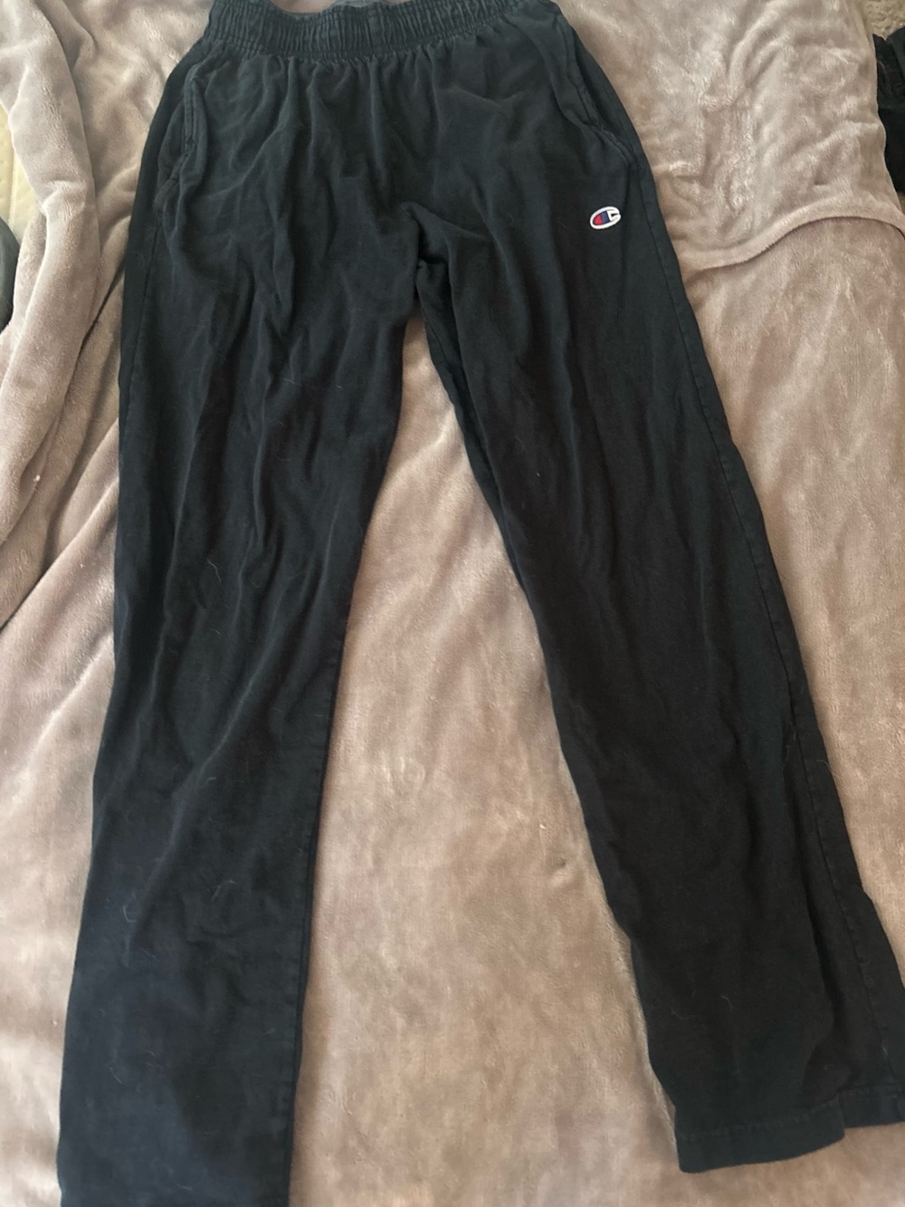 Men’s Champion Black Sweatpants | Size Medium